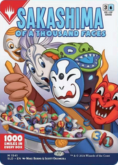 Sakashima of a Thousand Faces (Rainbow Foil) [Secret Lair Drop Series] | Odin's Place