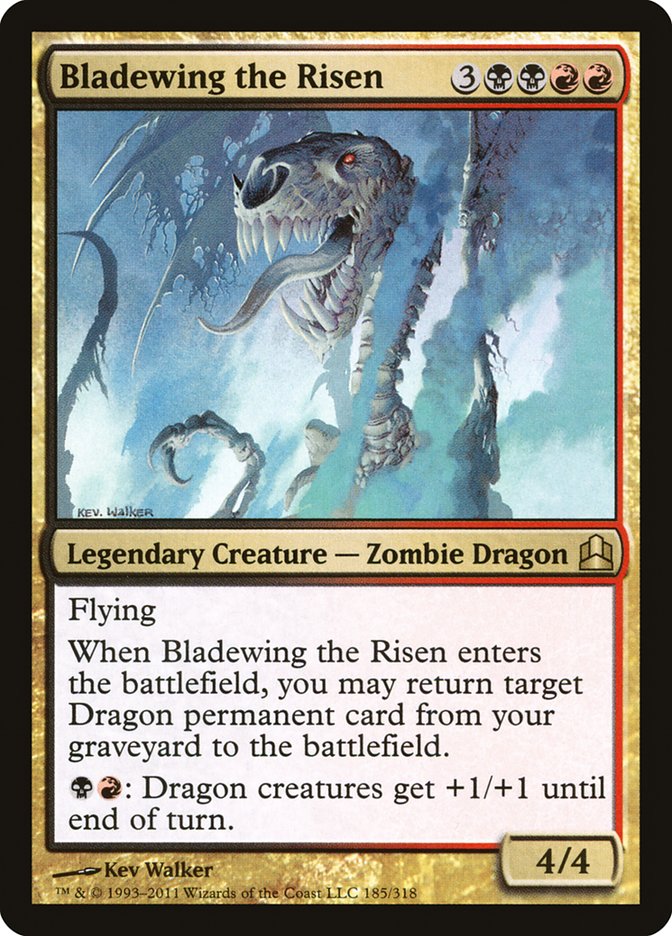 Bladewing the Risen (185) [Commander 2011] | Odin's Place