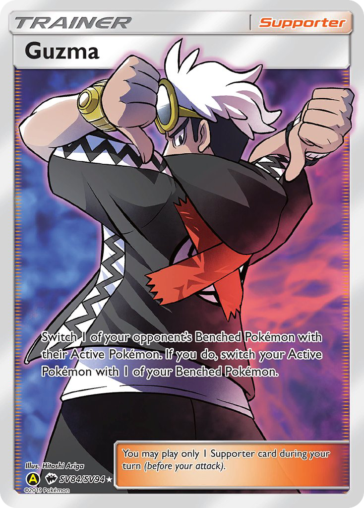 Guzma (SV84/SV94) [Sun & Moon: Hidden Fates - Shiny Vault] | Odin's Place