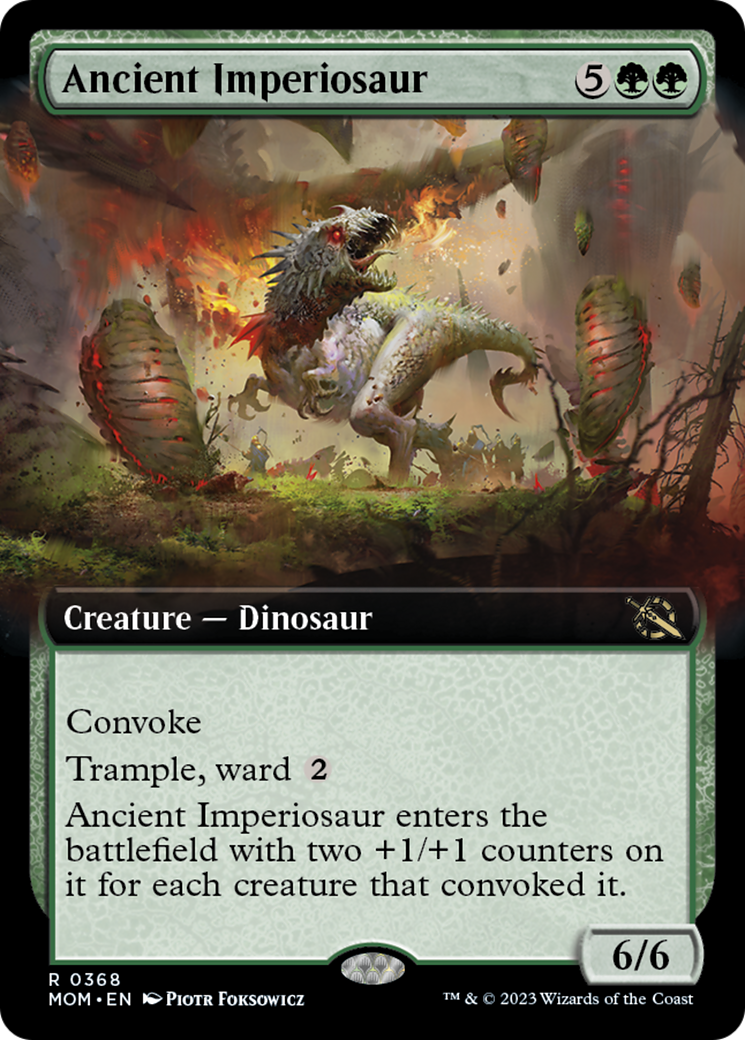 Ancient Imperiosaur (Extended Art) [March of the Machine] | Odin's Place