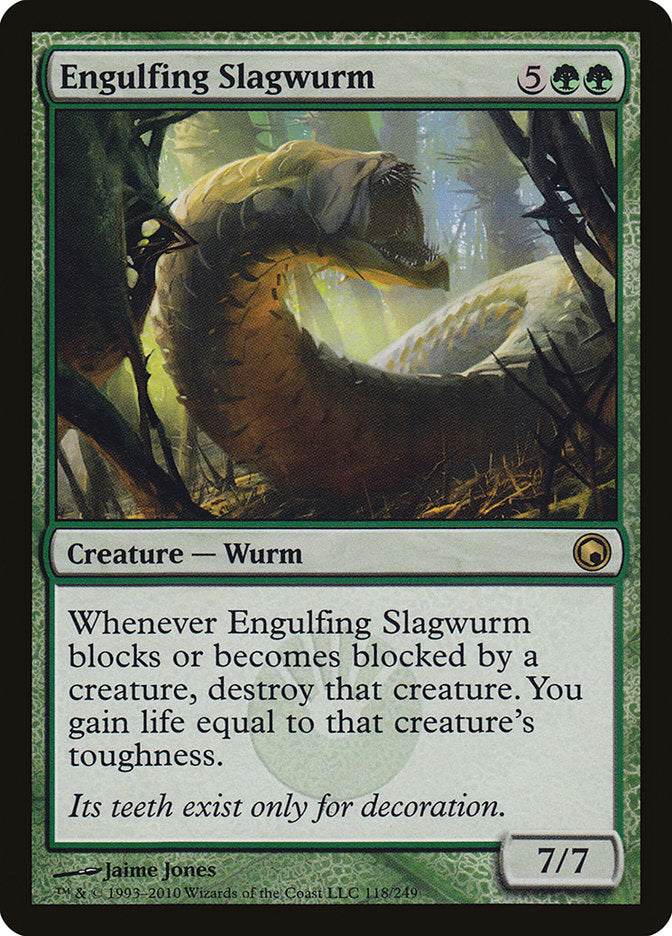Engulfing Slagwurm (118) [Scars of Mirrodin] | Odin's Place