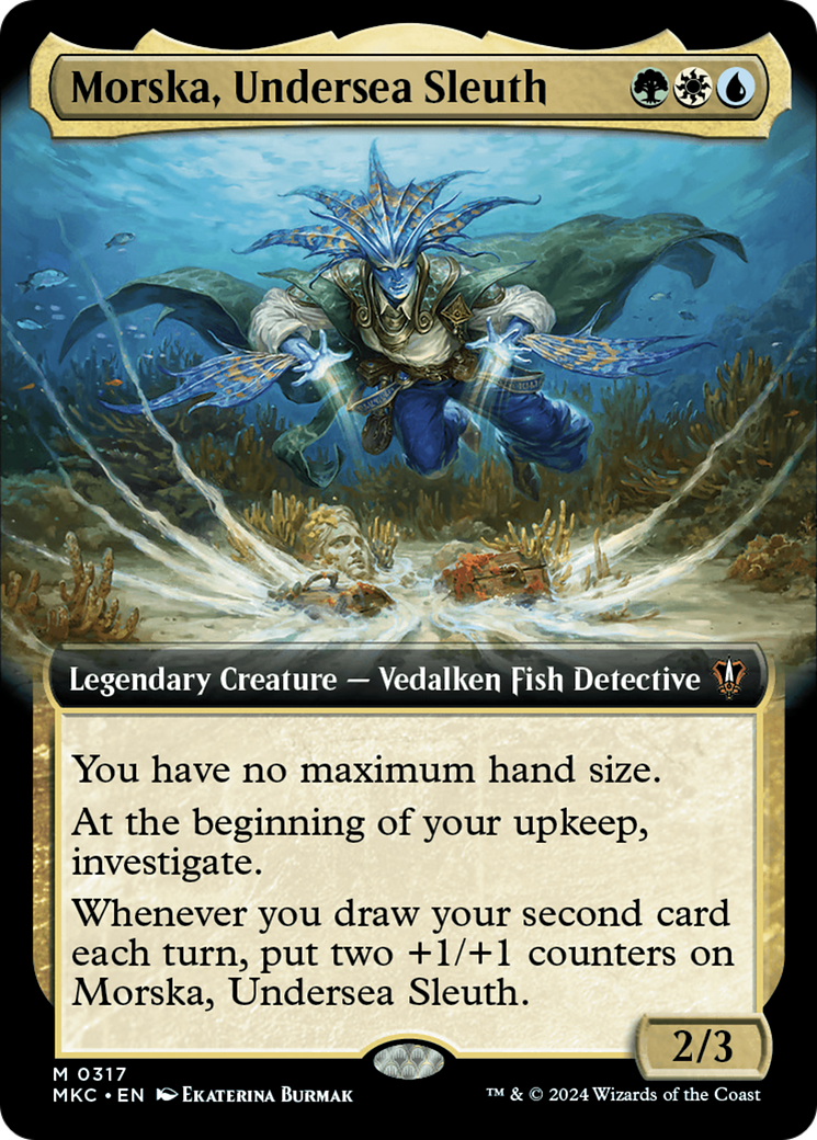 Morska, Undersea Sleuth (Extended Art) [Murders at Karlov Manor Commander] | Odin's Place
