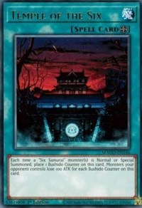 Temple of the Six [MAGO-EN146] Rare | Odin's Place