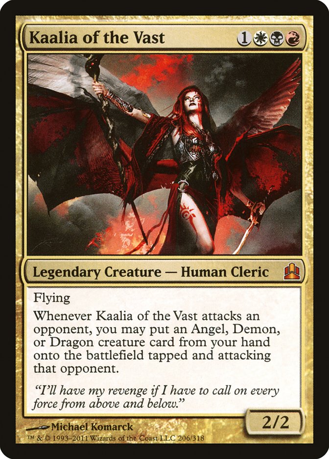 Kaalia of the Vast (206) [Commander 2011] | Odin's Place