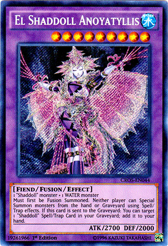 El Shaddoll Anoyatyllis [CROS-EN044] Secret Rare | Odin's Place