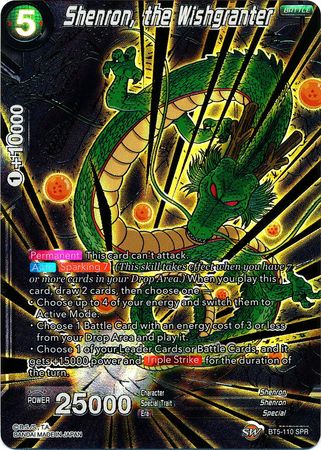 Shenron, the Wishgranter (SPR) (BT5-110) [Miraculous Revival] | Odin's Place