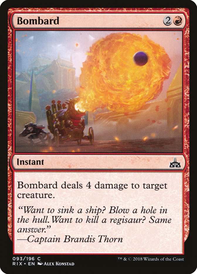Bombard (93) [Rivals of Ixalan] | Odin's Place
