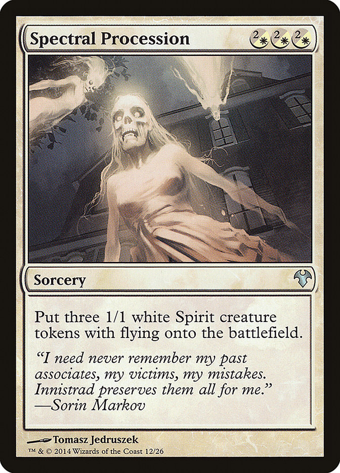 Spectral Procession (12) [Modern Event Deck 2014] | Odin's Place