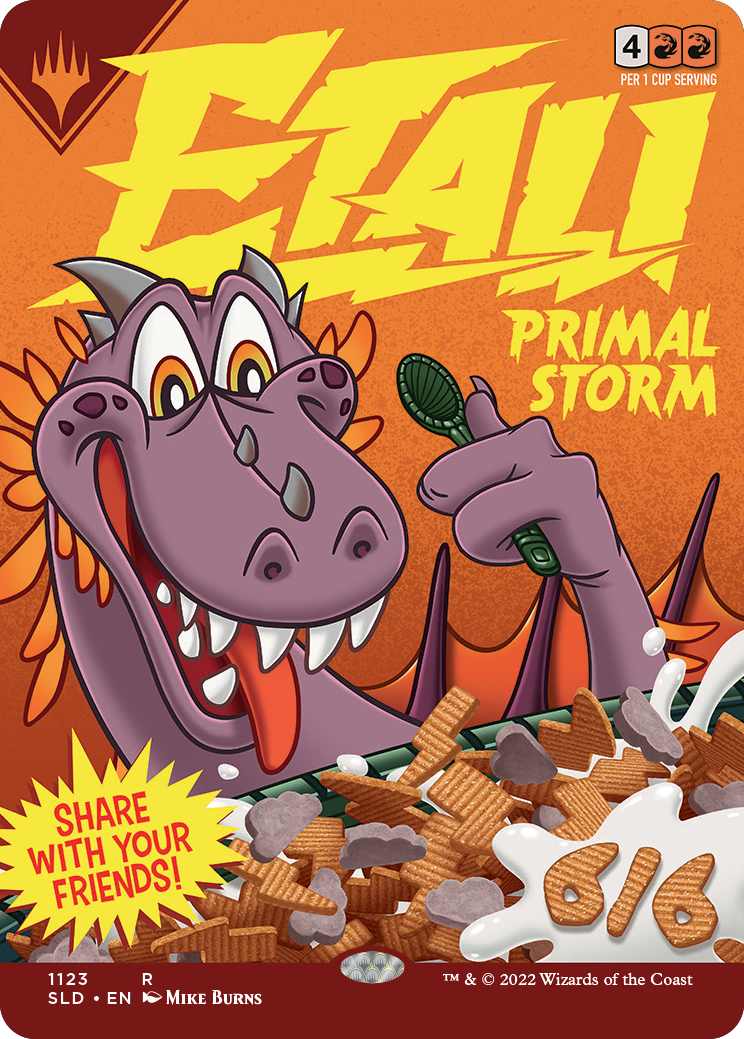 Etali, Primal Storm (Borderless) [Secret Lair Drop Series] | Odin's Place