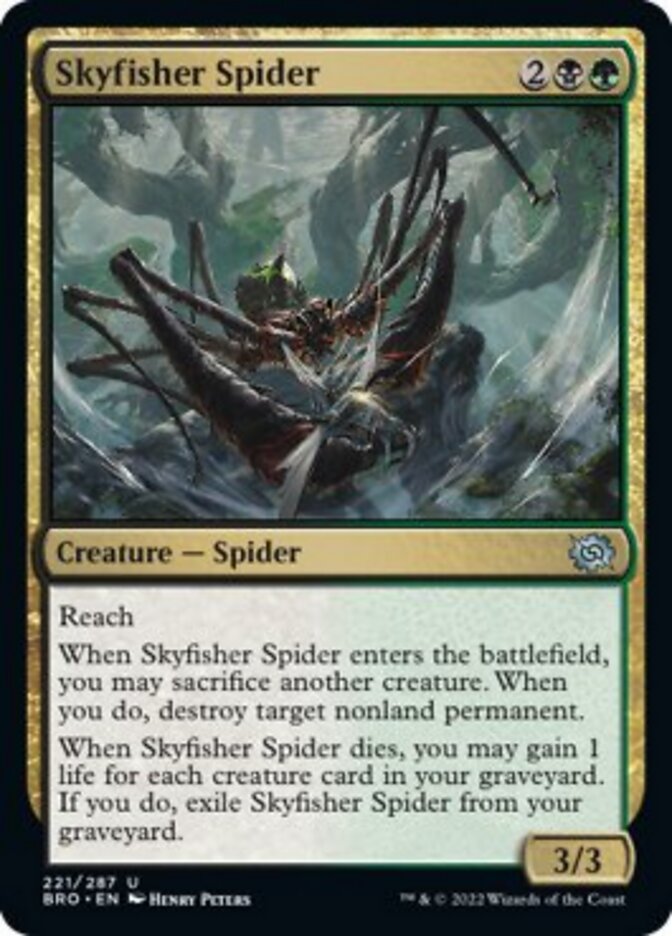 Skyfisher Spider [The Brothers' War] | Odin's Place