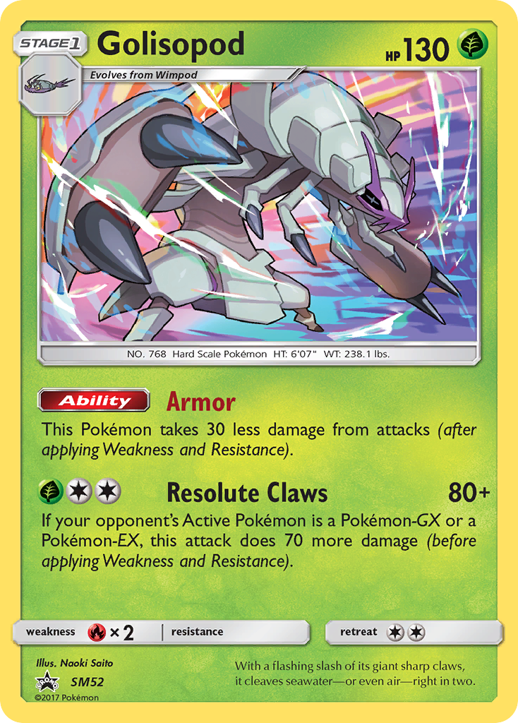 Golisopod (SM52) [Sun & Moon: Black Star Promos] | Odin's Place