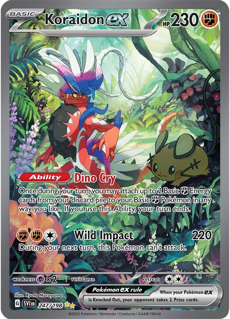 Koraidon ex (247/198) [Scarlet & Violet: Base Set] | Odin's Place