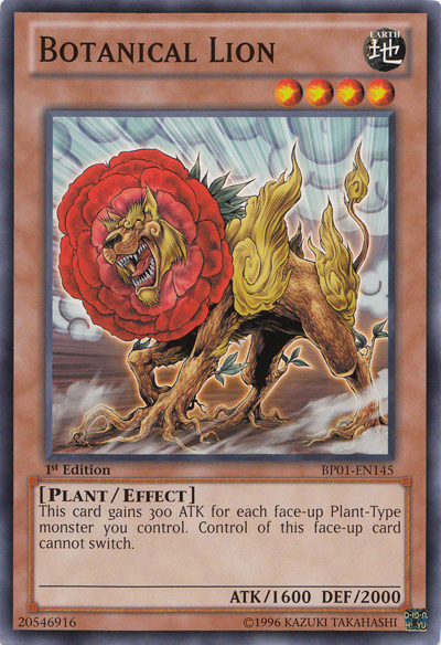 Botanical Lion [BP01-EN145] Common | Odin's Place