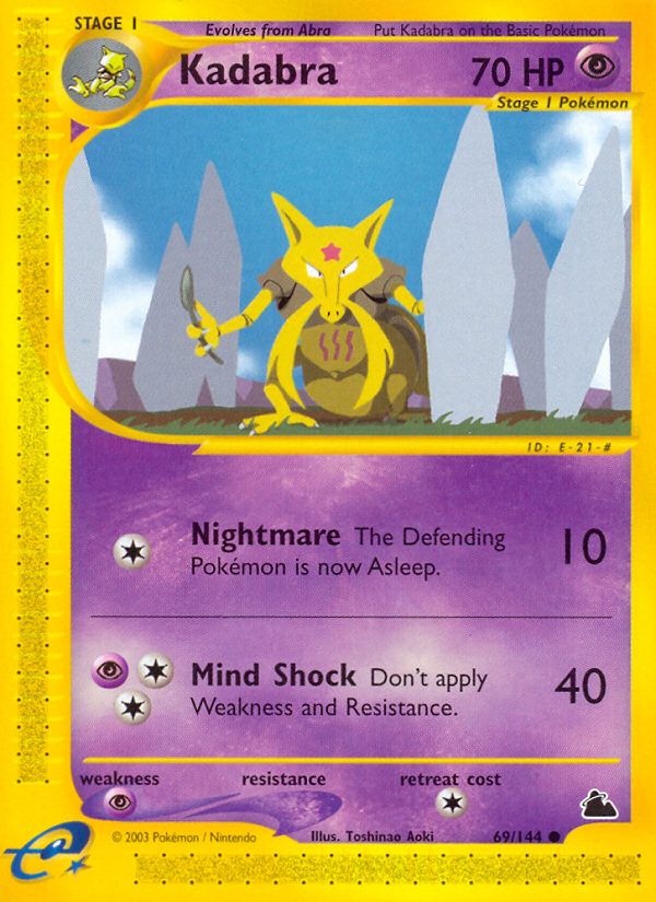 Kadabra (69/144) [Skyridge] | Odin's Place