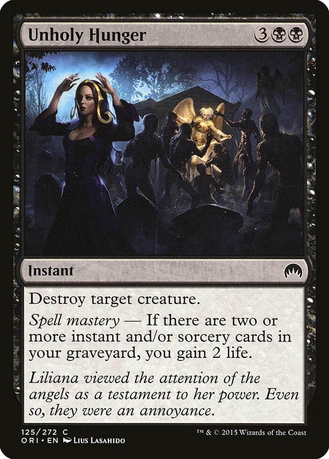Unholy Hunger (125) [Magic Origins] | Odin's Place