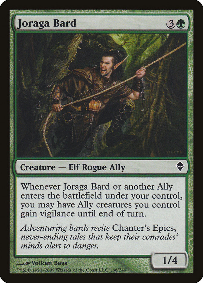 Joraga Bard (166) [Zendikar] | Odin's Place