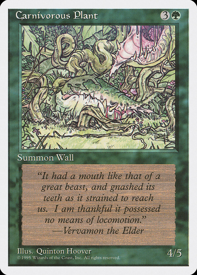 Carnivorous Plant (235) [Fourth Edition] | Odin's Place