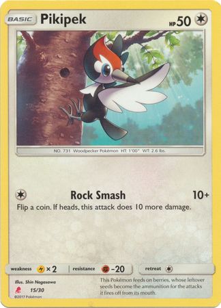 Pikipek (15/30) [Sun & Moon: Trainer Kit - Lycanroc] | Odin's Place
