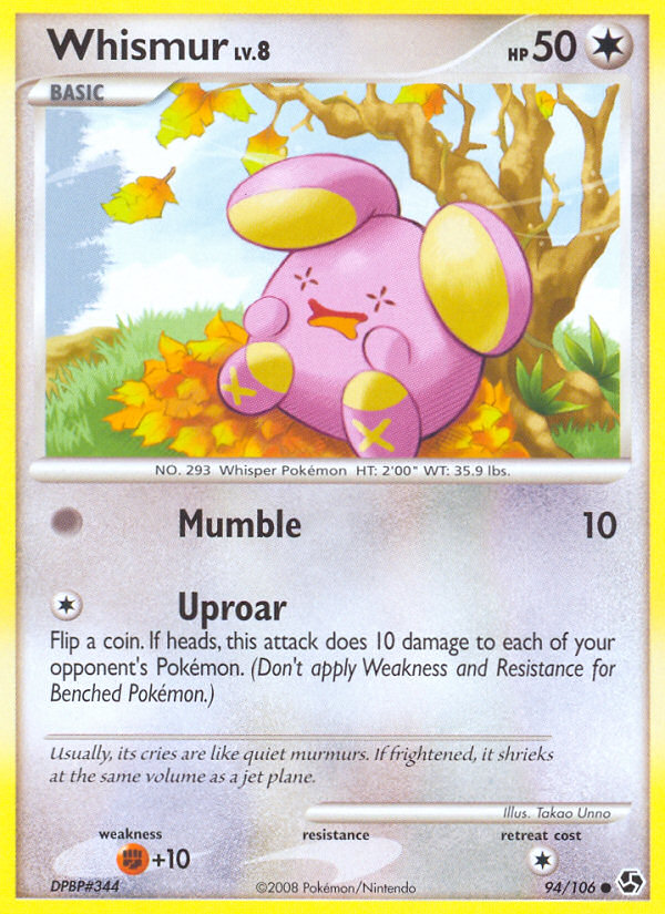 Whismur (94/106) [Diamond & Pearl: Great Encounters] | Odin's Place