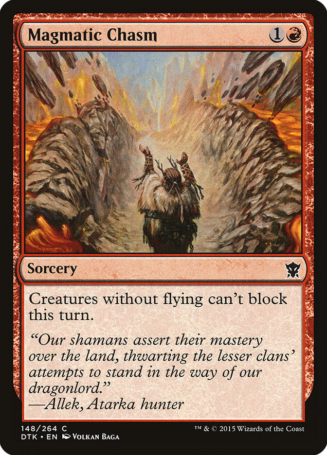 Magmatic Chasm (148) [Dragons of Tarkir] | Odin's Place