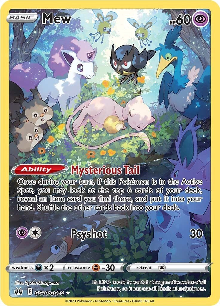 Mew (GG10/GG70) [Sword & Shield: Crown Zenith] | Odin's Place