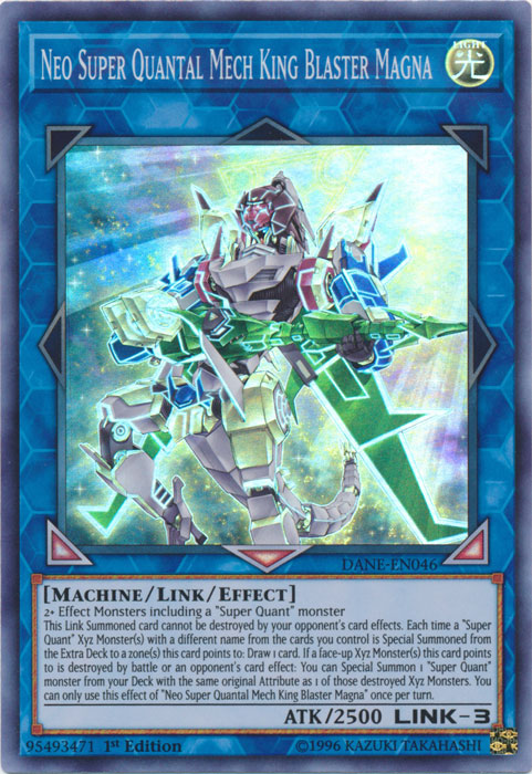 Neo Super Quantal Mech King Blaster Magna [DANE-EN046] Super Rare | Odin's Place
