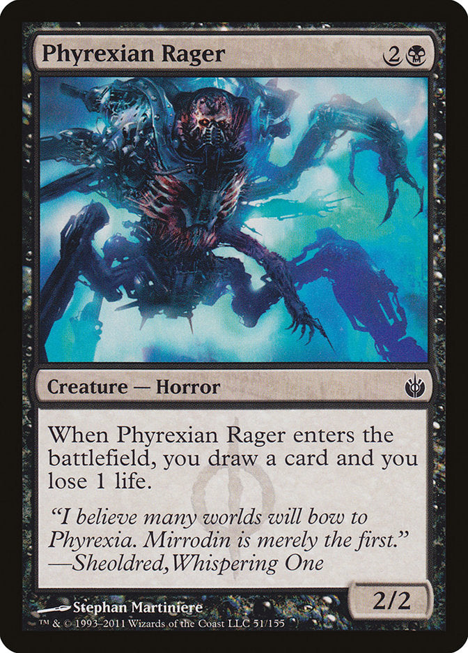 Phyrexian Rager (51) [Mirrodin Besieged] | Odin's Place