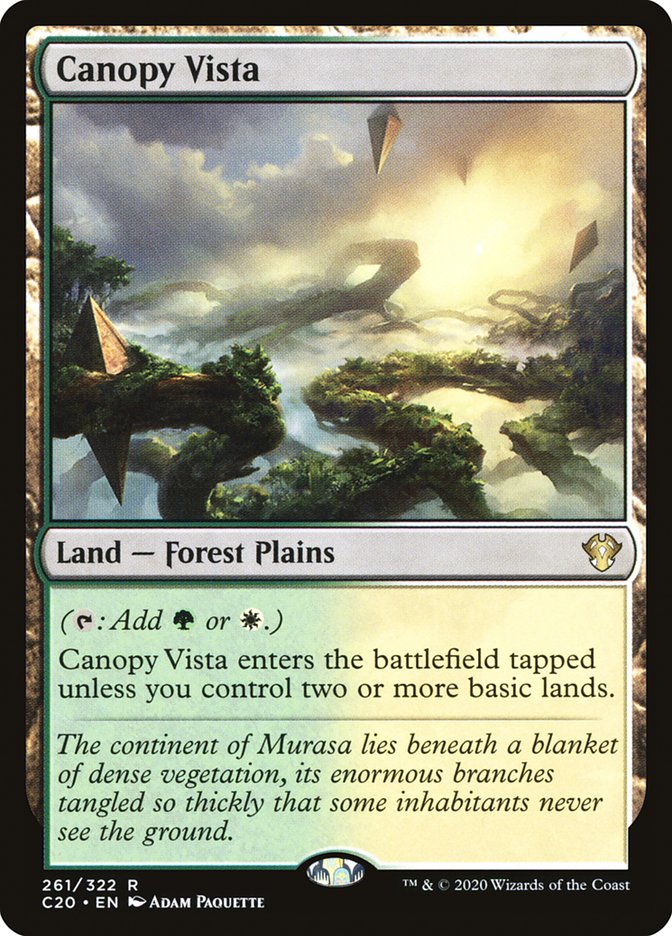 Canopy Vista [Commander 2020] | Odin's Place
