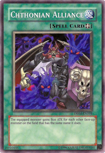 Chthonian Alliance [DR04-EN104] Common | Odin's Place