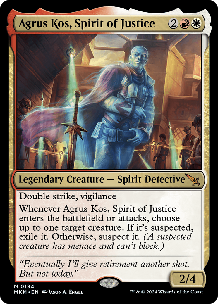 Agrus Kos, Spirit of Justice [Murders at Karlov Manor] | Odin's Place