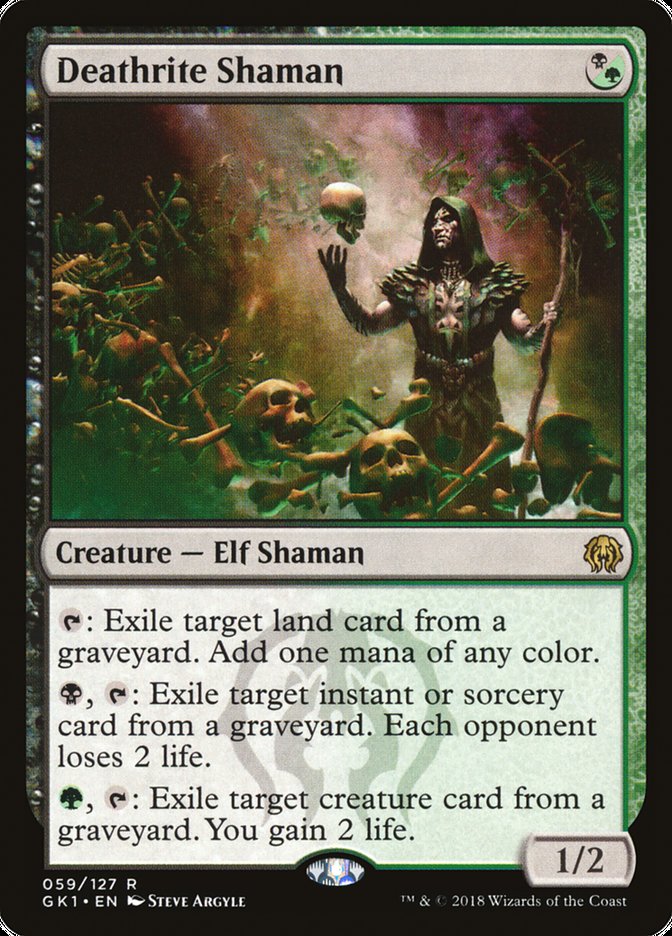 Deathrite Shaman (59) [Guilds of Ravnica Guild Kit] | Odin's Place