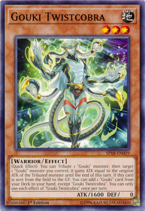 Gouki Twistcobra [SP18-EN019] Common | Odin's Place