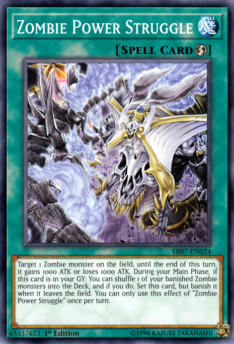 Zombie Power Struggle [SR07-EN024] Common | Odin's Place