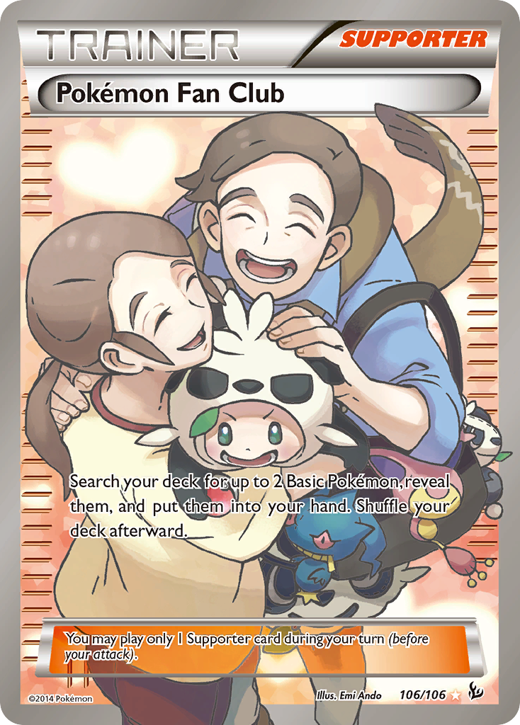 Pokemon Fan Club (106/106) [XY: Flashfire] | Odin's Place
