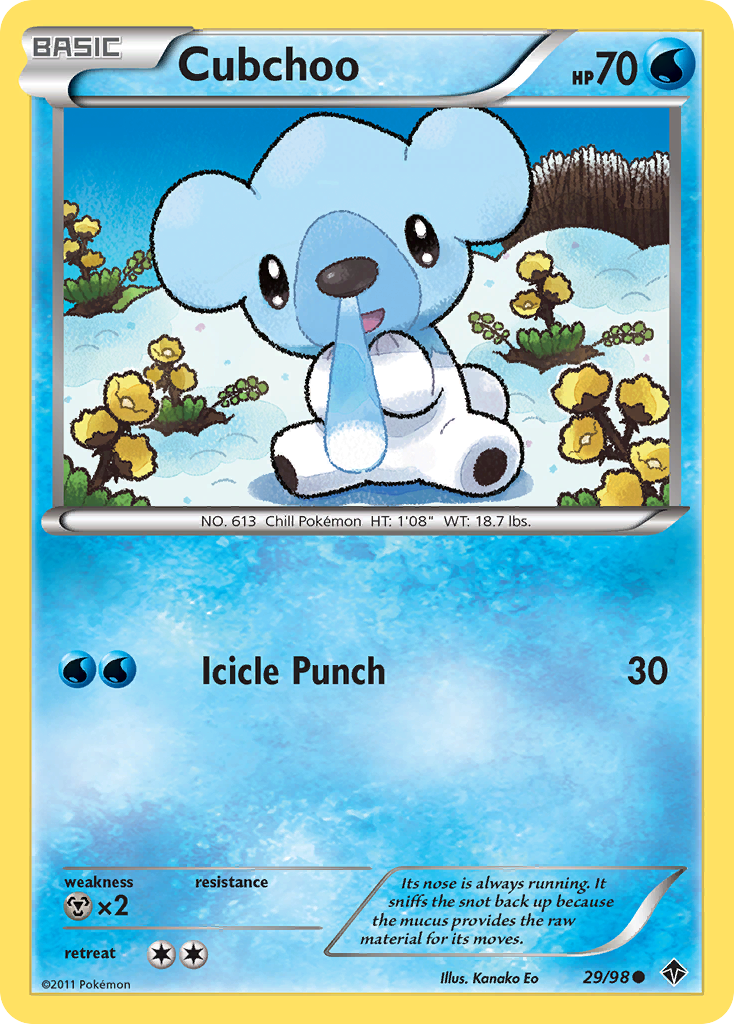Cubchoo (29/98) [Black & White: Emerging Powers] | Odin's Place