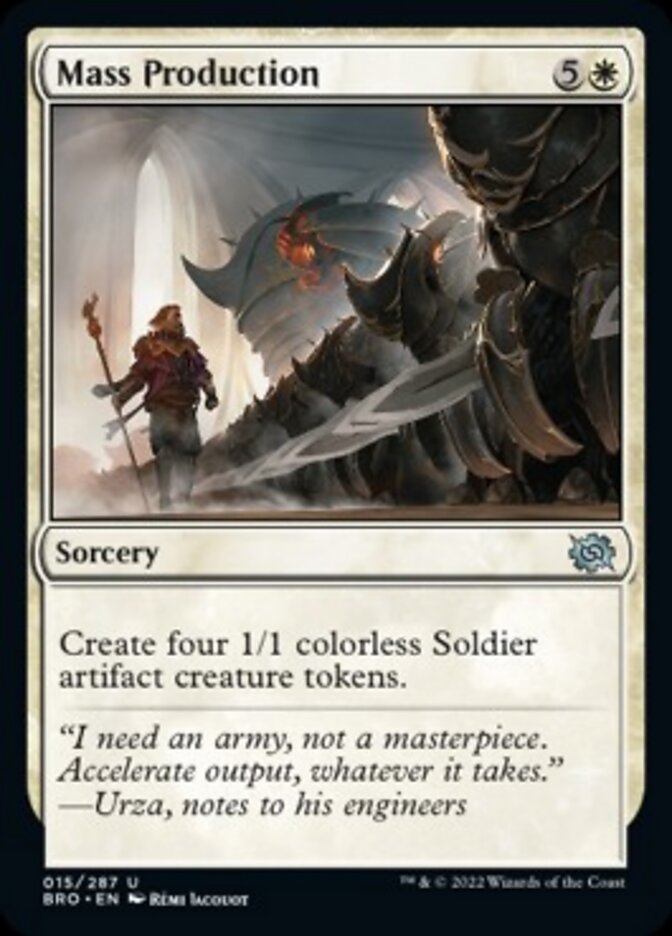Mass Production [The Brothers' War] | Odin's Place