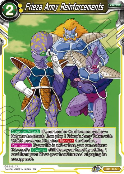 Frieza Army Reinforcements (EB1-48) [Battle Evolution Booster] | Odin's Place