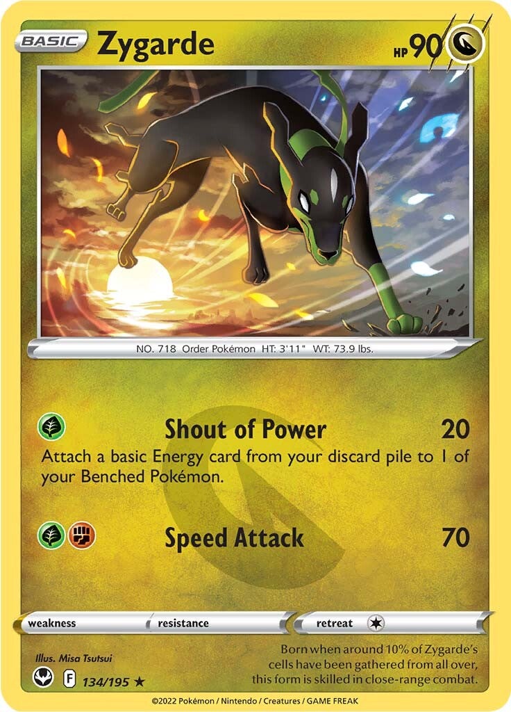 Zygarde (134/195) [Sword & Shield: Silver Tempest] | Odin's Place