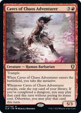 Caves of Chaos Adventurer [Commander Legends: Battle for Baldur's Gate] | Odin's Place