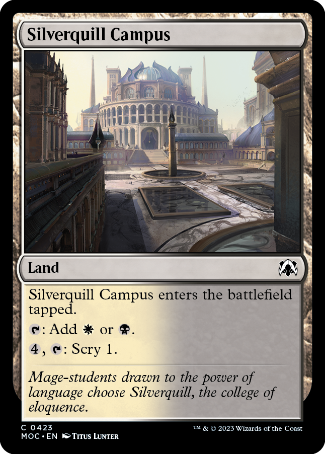 Silverquill Campus [March of the Machine Commander] | Odin's Place