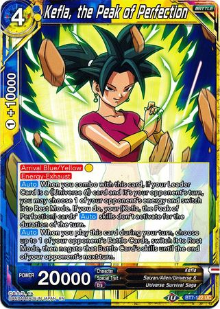 Kefla, the Peak of Perfection (BT7-122) [Assault of the Saiyans] | Odin's Place