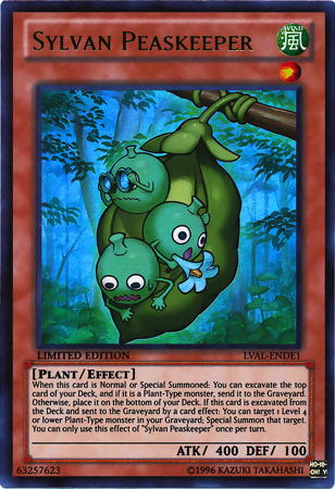 Sylvan Peaskeeper [LVAL-ENDE1] Ultra Rare | Odin's Place