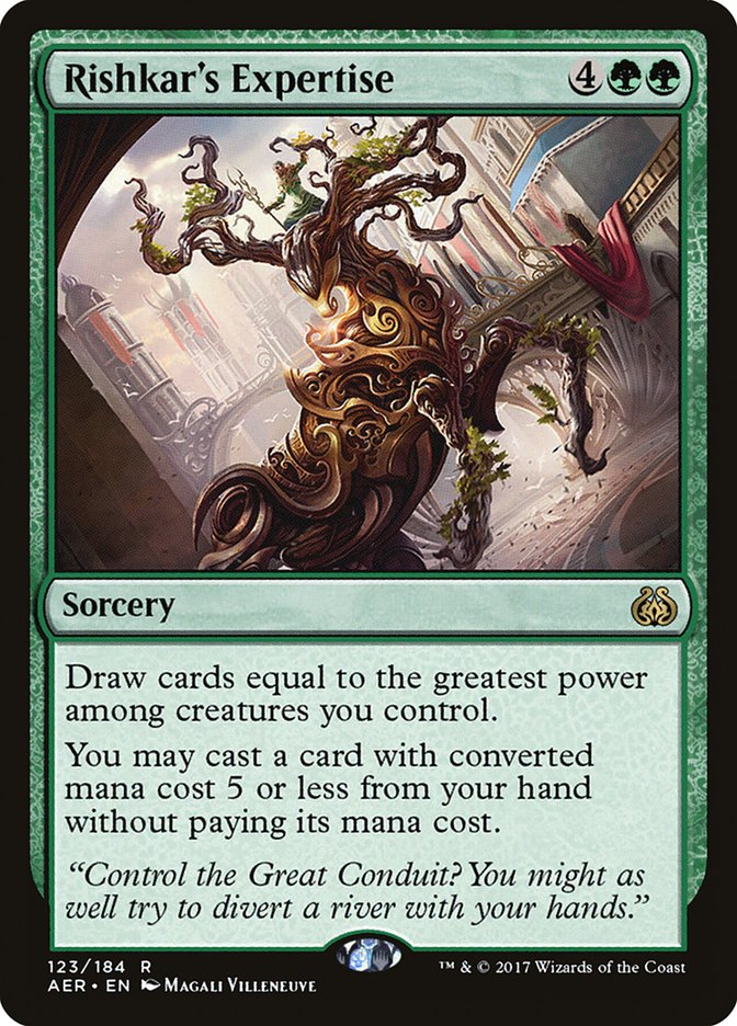 Rishkar's Expertise (123) [Aether Revolt] | Odin's Place