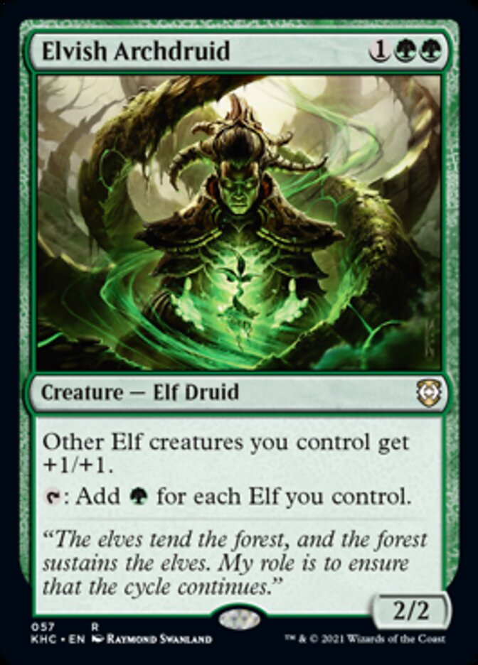 Elvish Archdruid [Kaldheim Commander] | Odin's Place