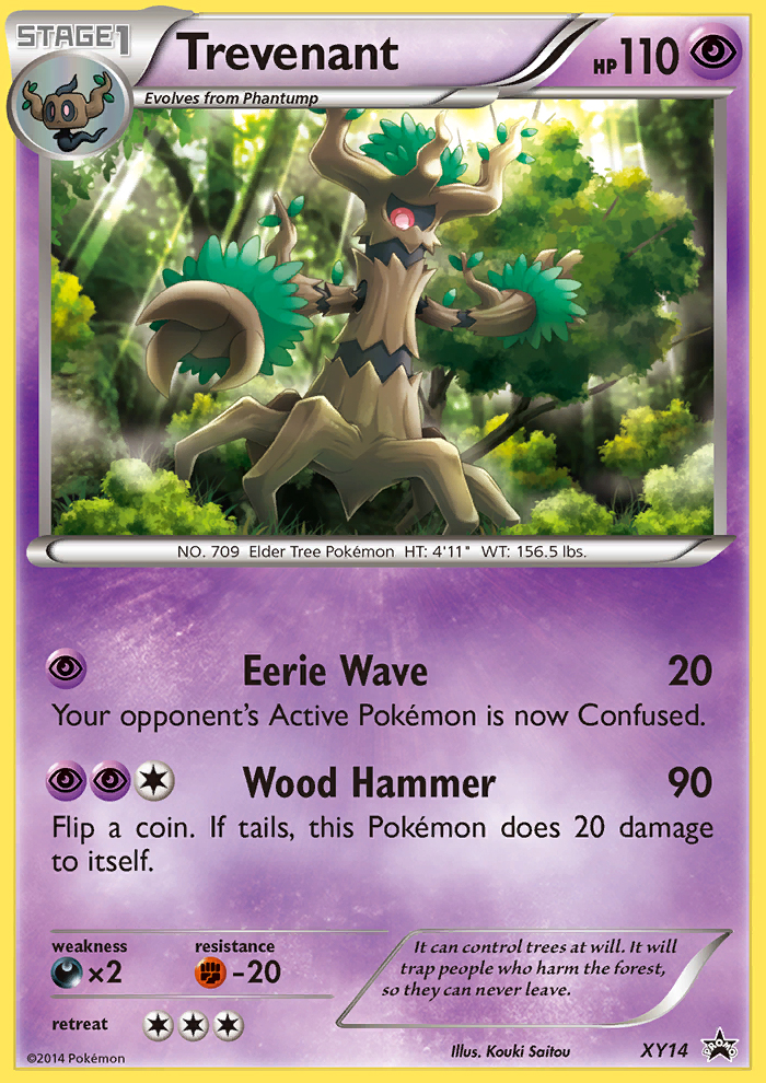 Trevenant (XY14) [XY: Black Star Promos] | Odin's Place