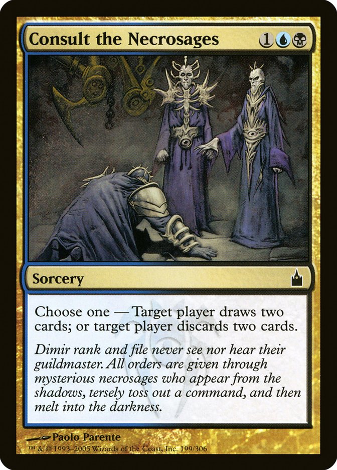 Consult the Necrosages (199) [Ravnica: City of Guilds] | Odin's Place