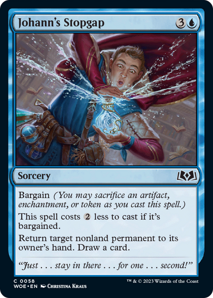 Johann's Stopgap [Wilds of Eldraine] | Odin's Place