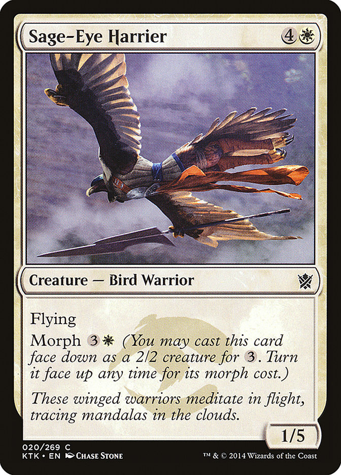 Sage-Eye Harrier (20) [Khans of Tarkir] | Odin's Place