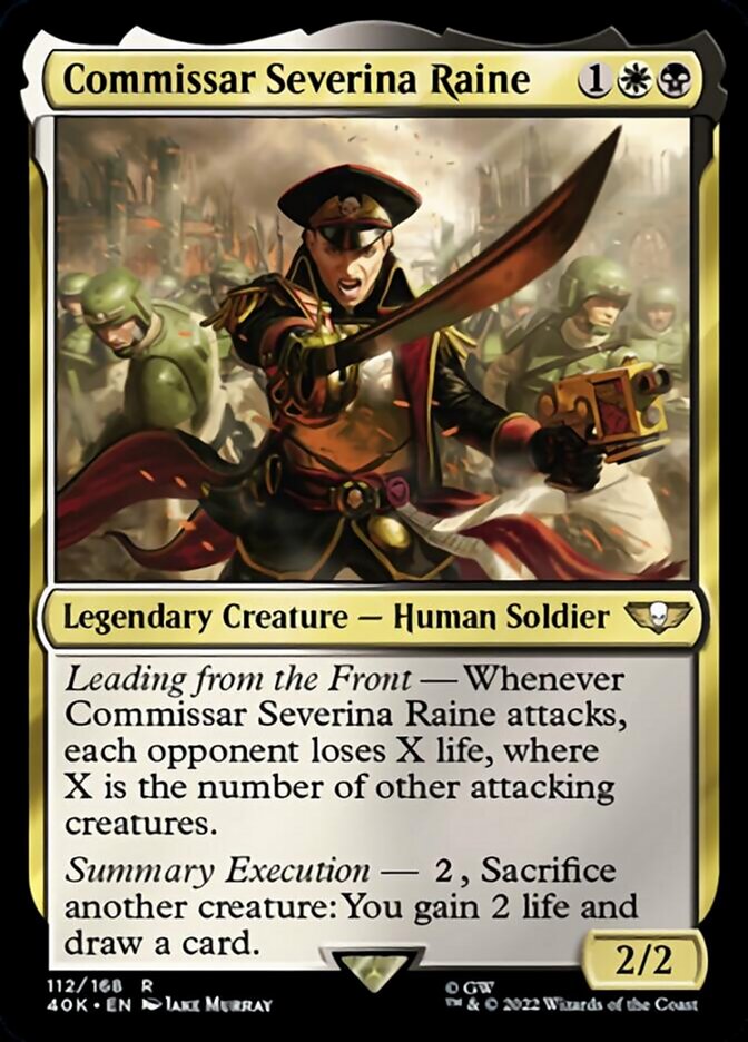 Commissar Severina Raine [Warhammer 40,000] | Odin's Place
