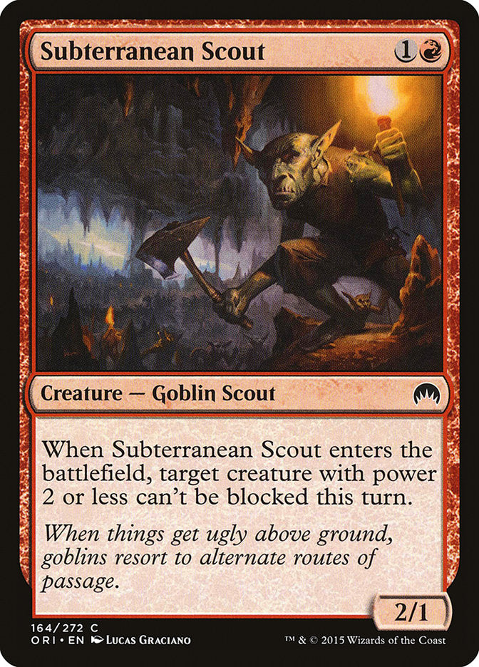 Subterranean Scout (164) [Magic Origins] | Odin's Place